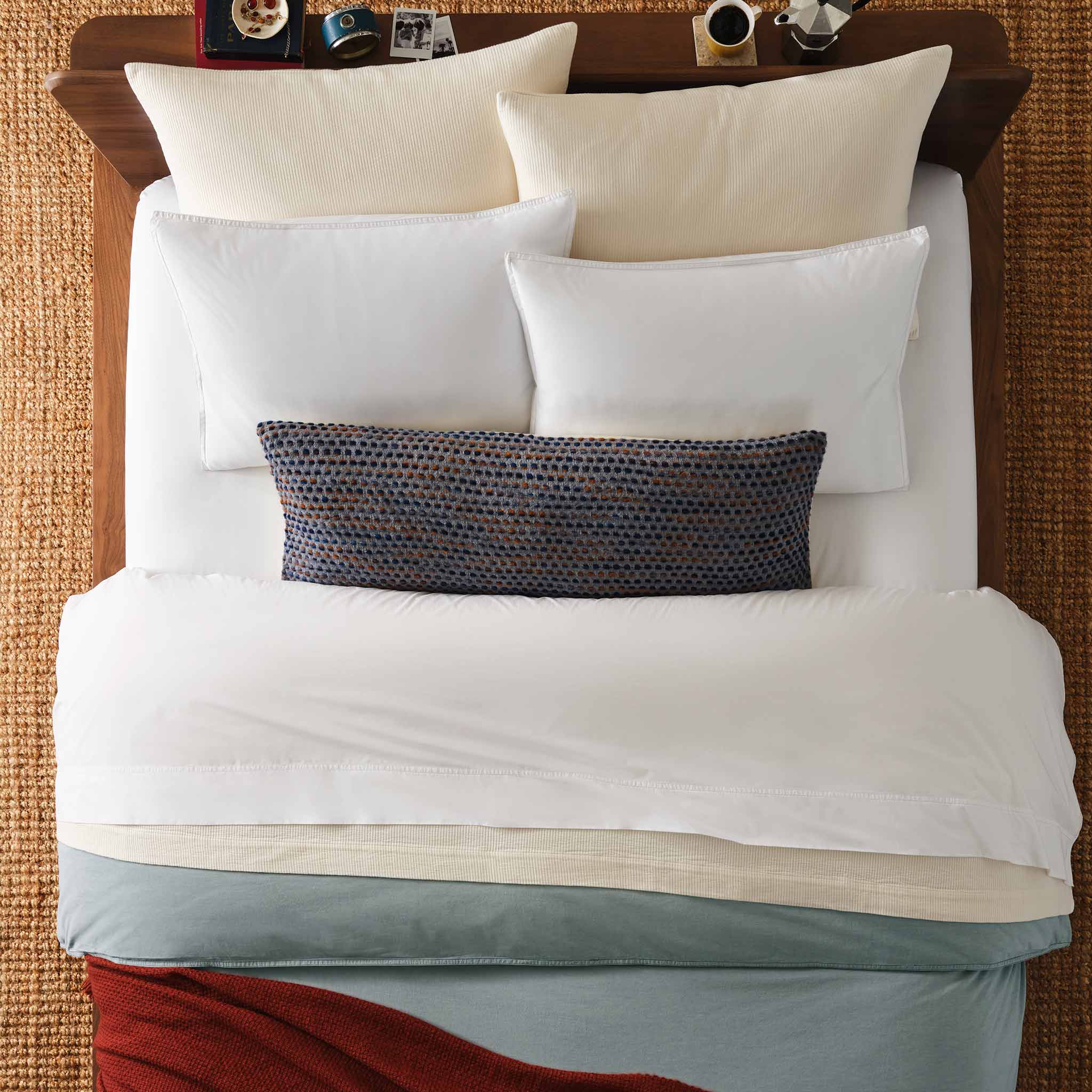 Washed Classic Percale Pillowcase Set