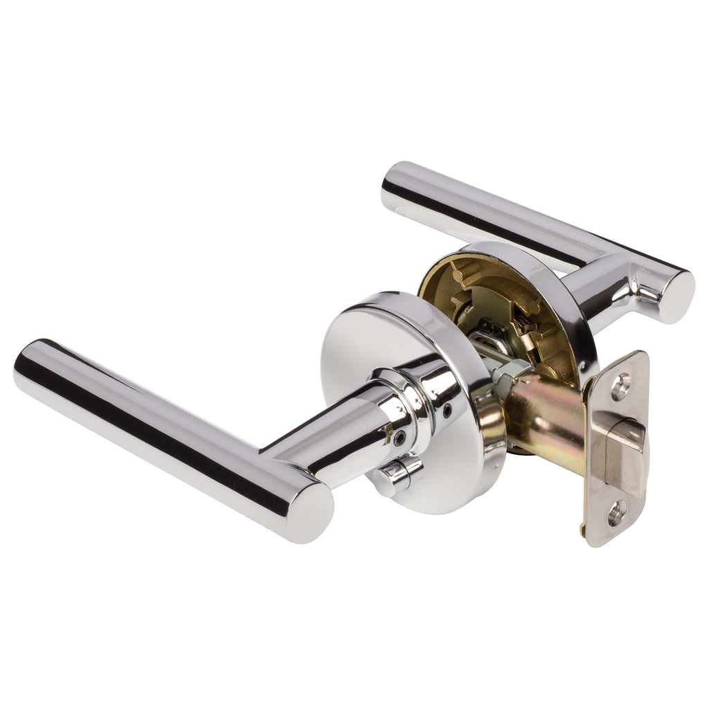 Door Lever Set Bed / Bath / Privacy Function Contemporary Style Riley Collection