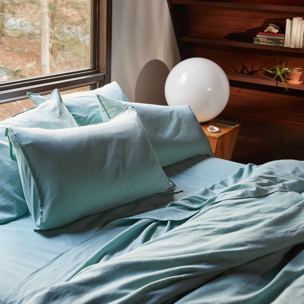 Heathered Cashmere Pillowcase Set