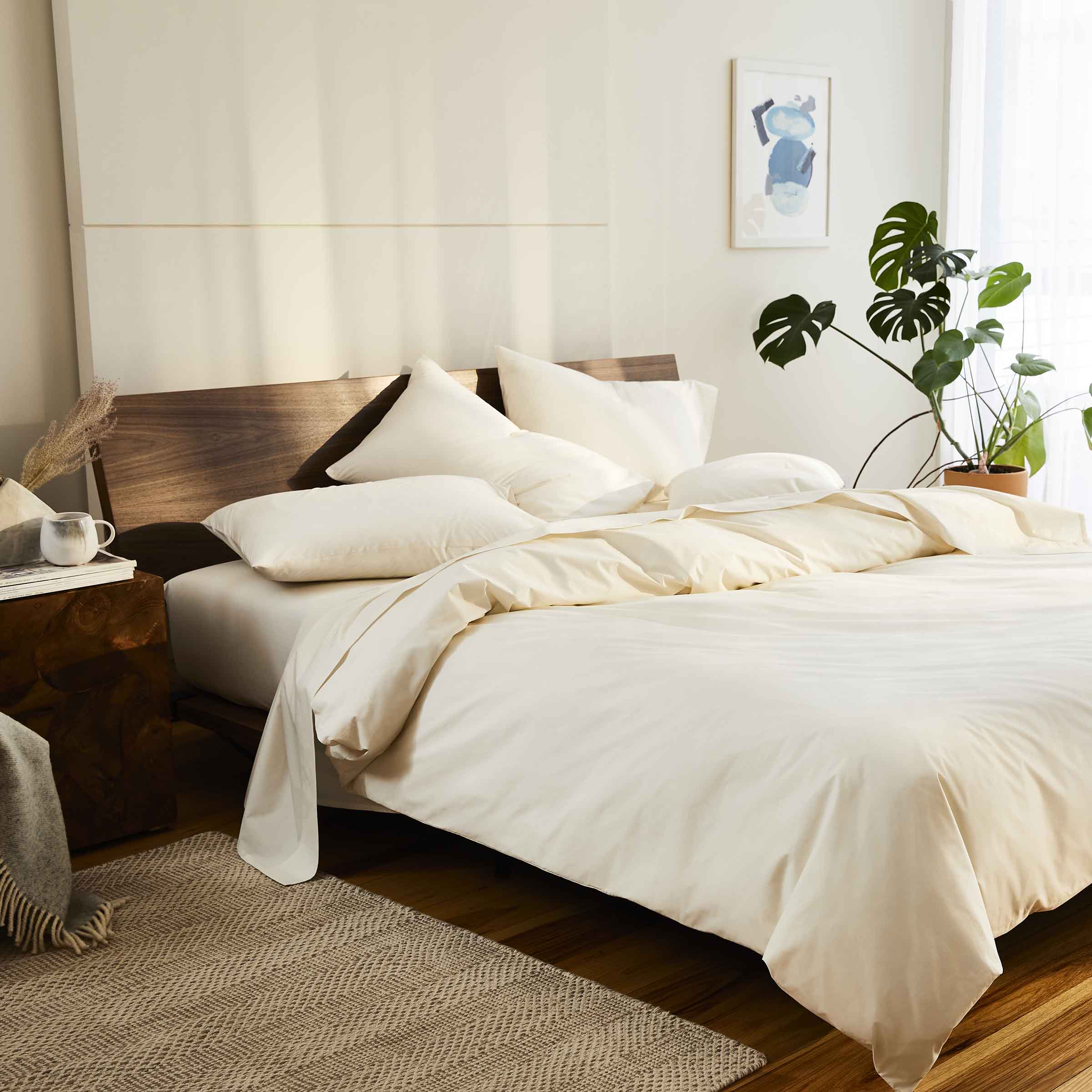 Classic Percale Split King Sheet Set