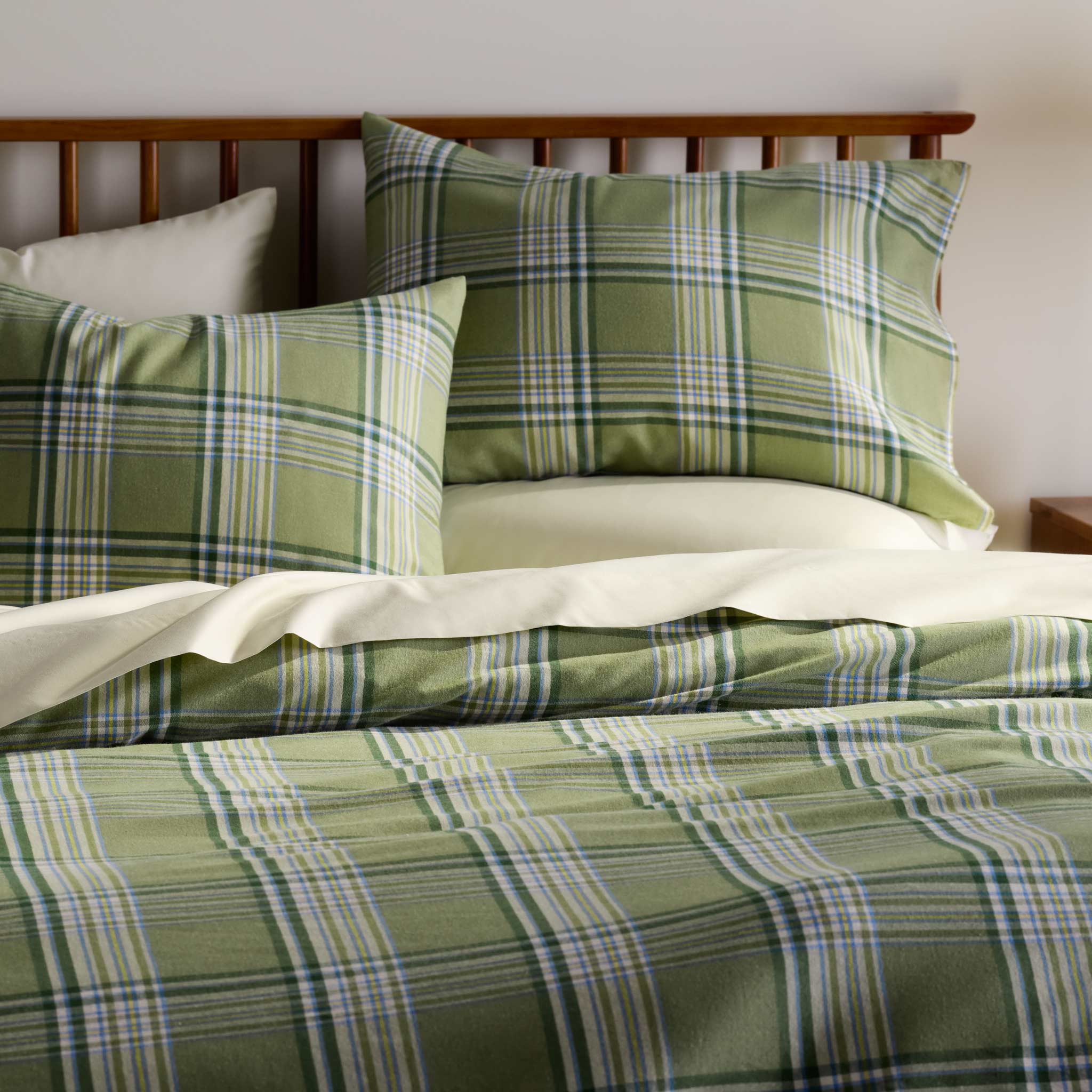 Brushed Flannel Pillowcase Set