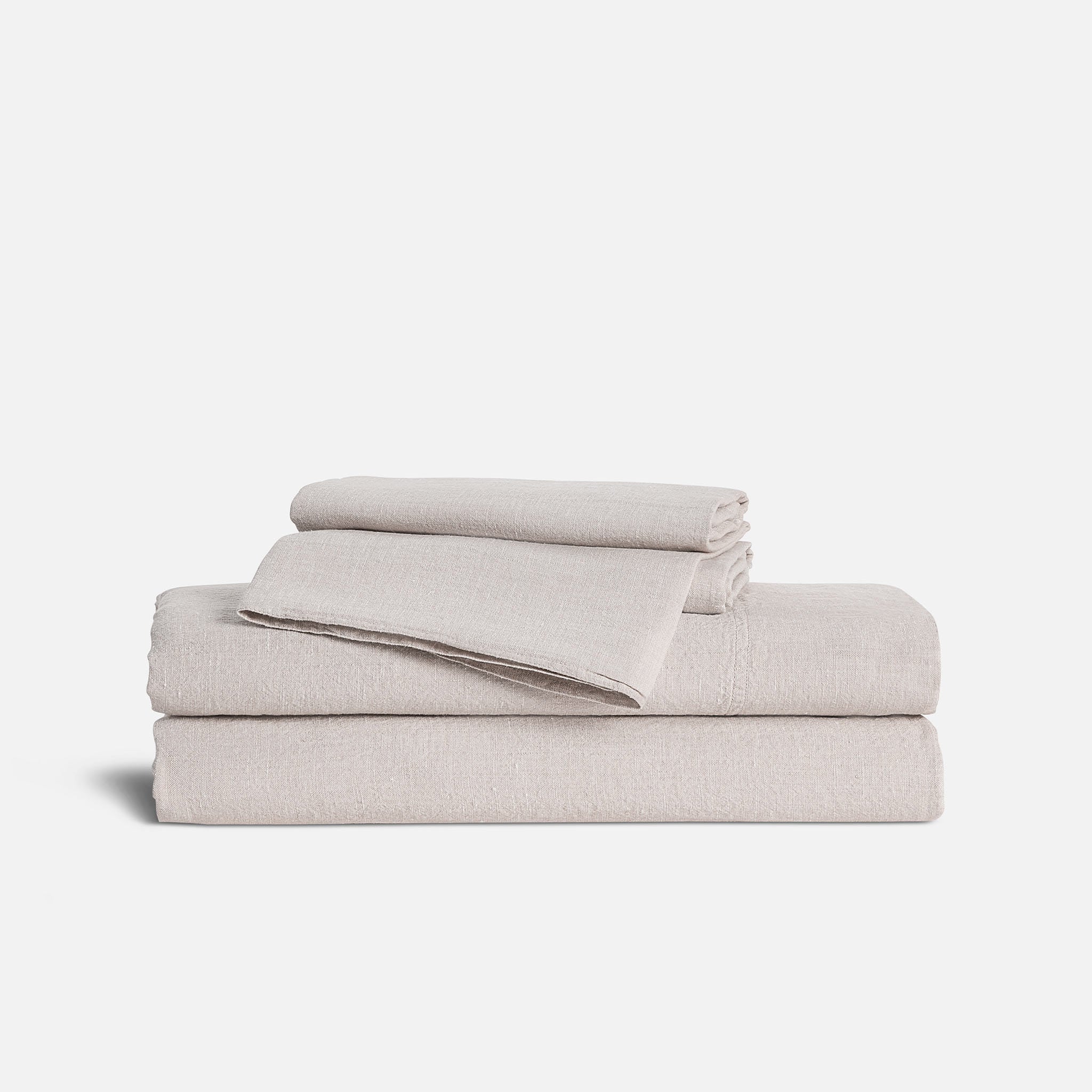 Washed European Linen Core Sheet Set