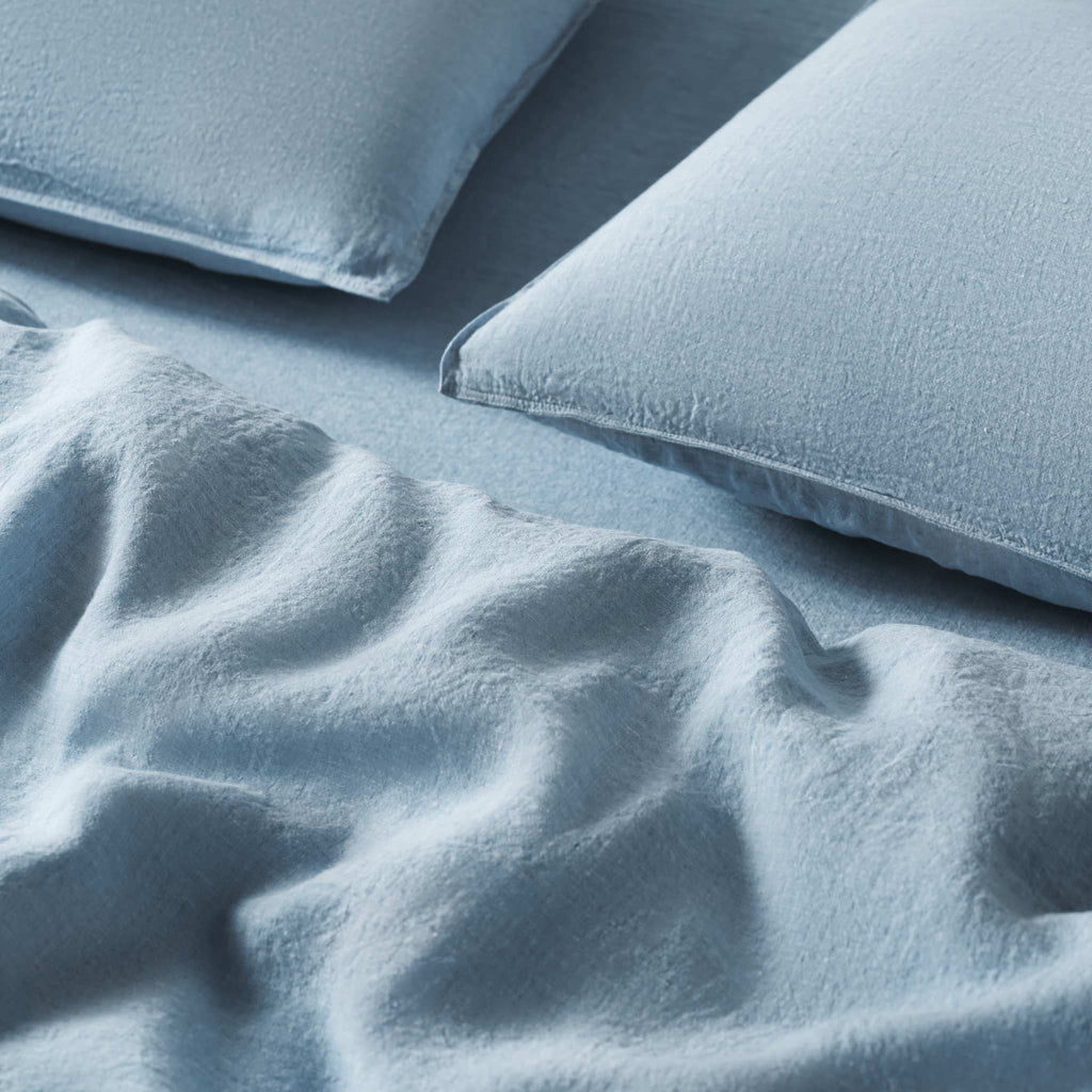 Washed European Linen Pillowcase Set