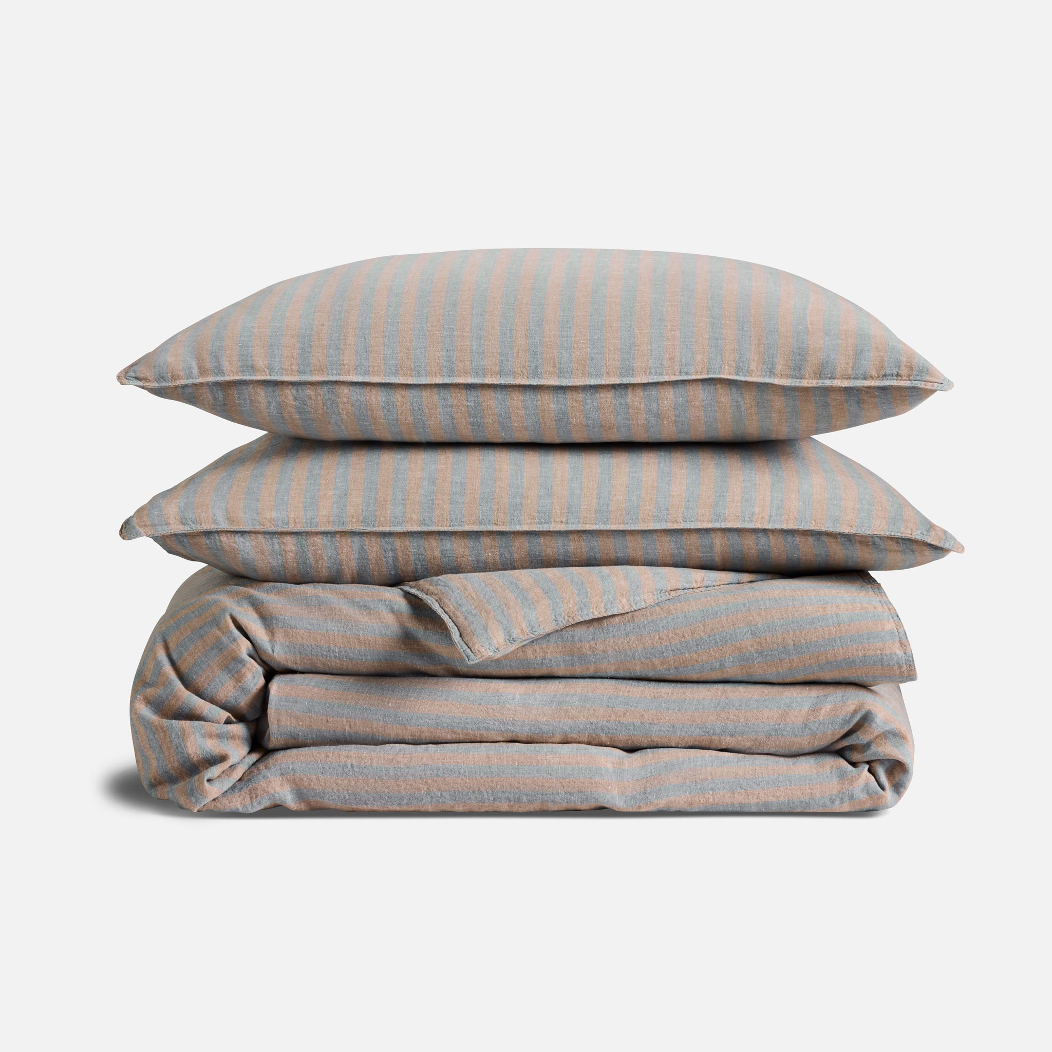 Washed European Linen Duvet Set