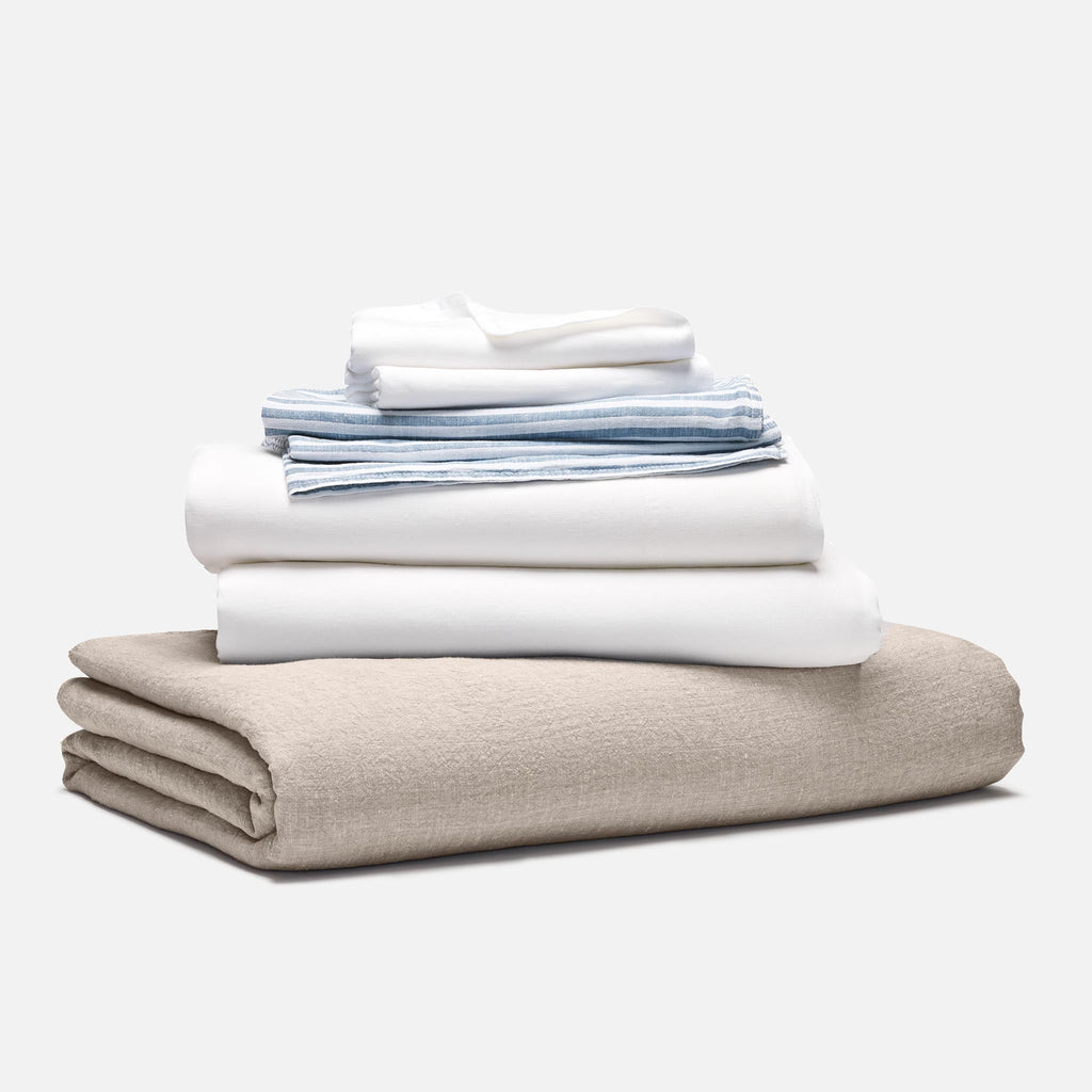 Washed European Linen Hardcore Sheet Bundle