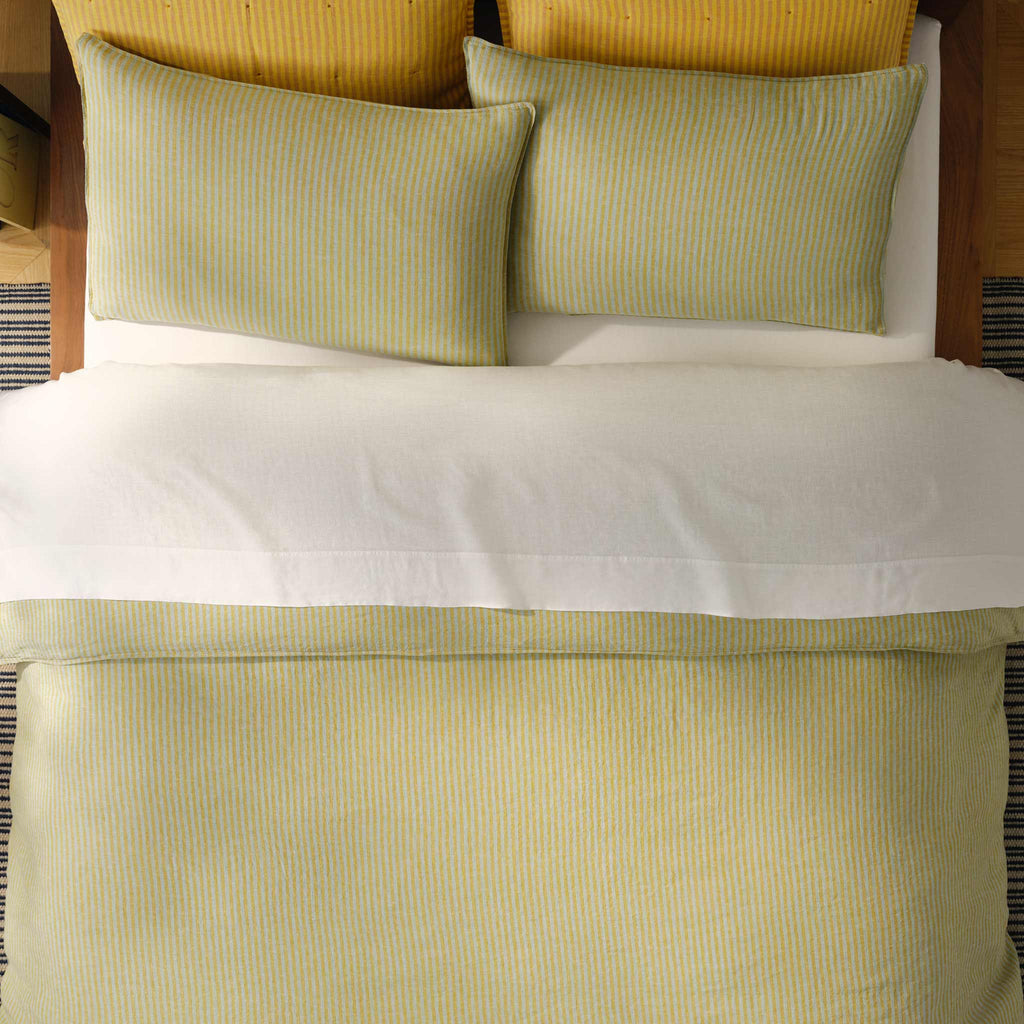 Washed European Linen Pillowcase Set