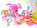 Littlest Pet Shop Angora cat #55 with cute accessories