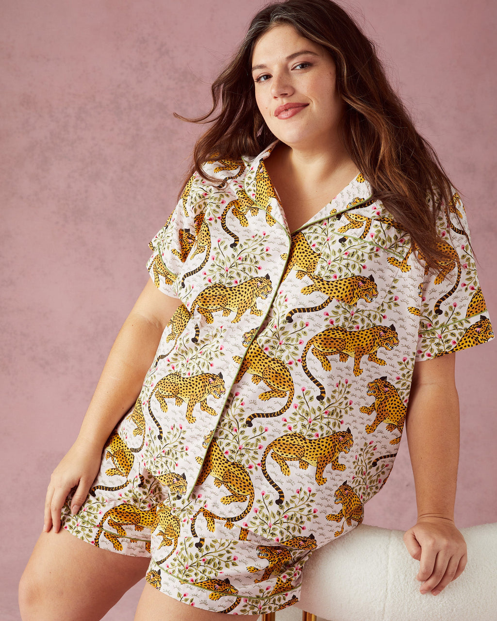 Bagheera - Short Sleep Set - Blush