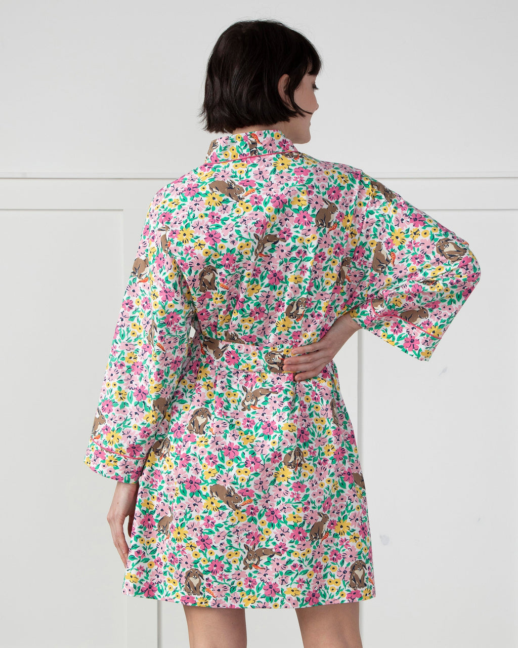 Bunny Trail - Getting Ready Robe - Spring Meadow