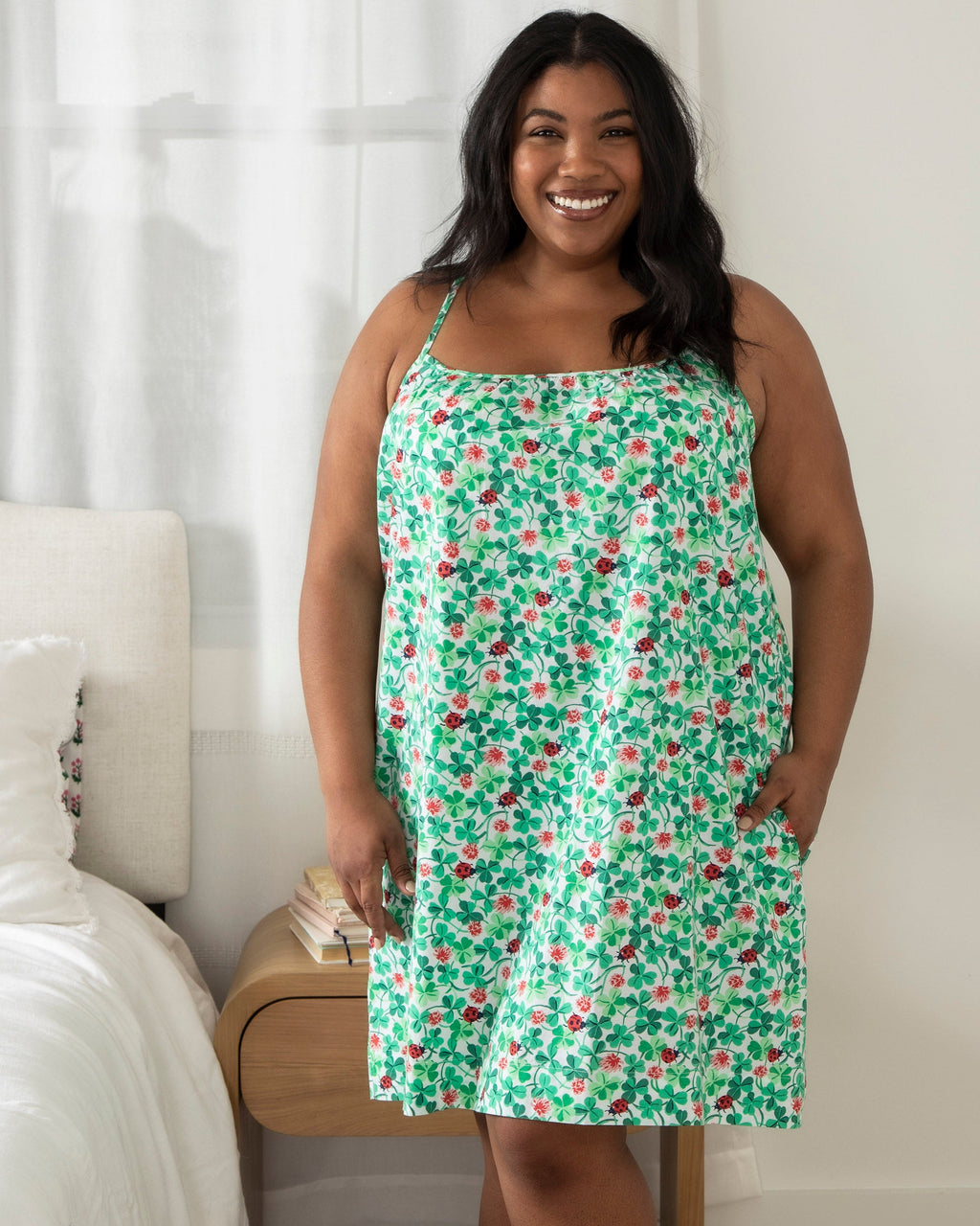 Clover Collector - Cami Nightgown - Sweet Mint