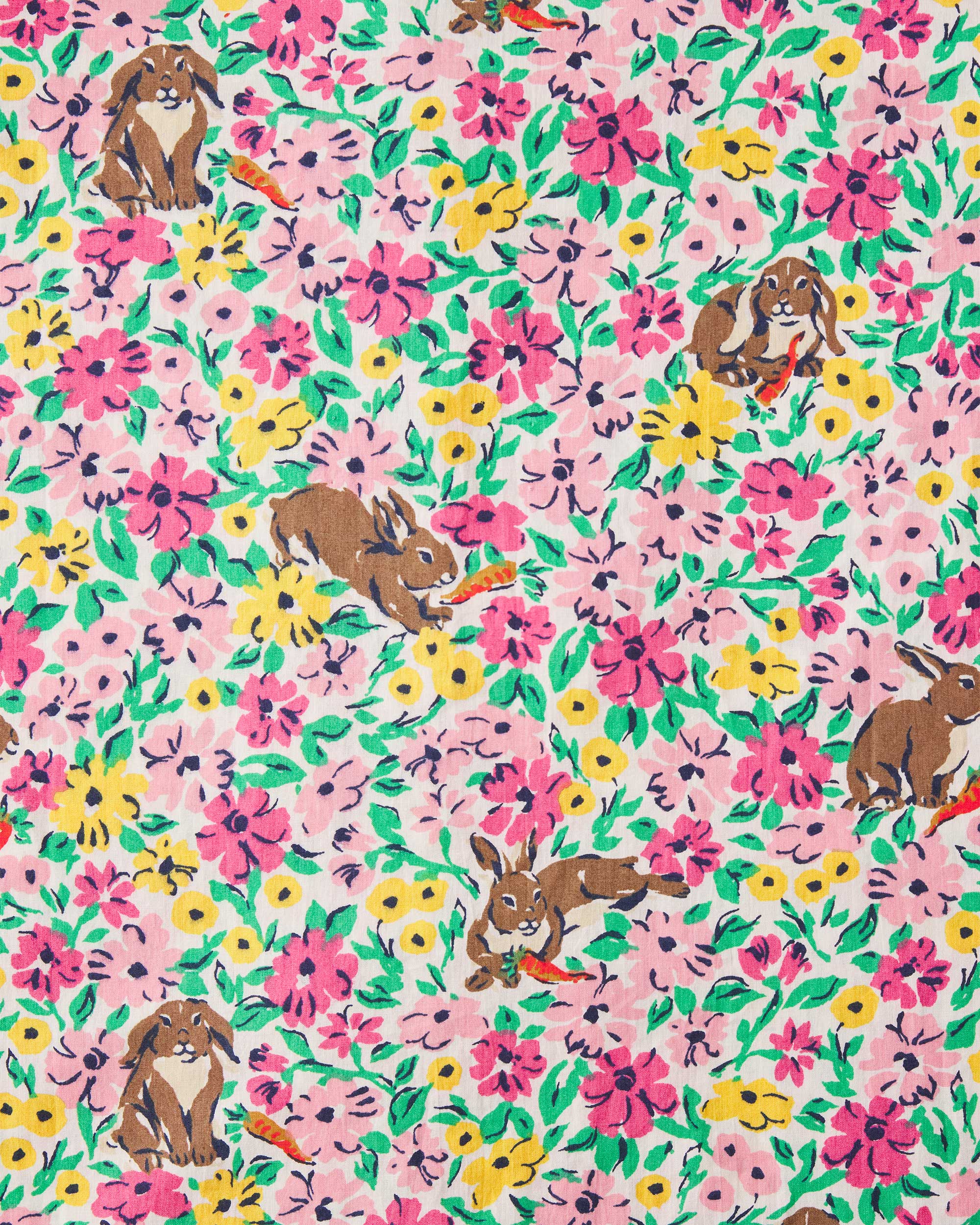 Bunny Trail - Long Sleep Set - Spring Meadow
