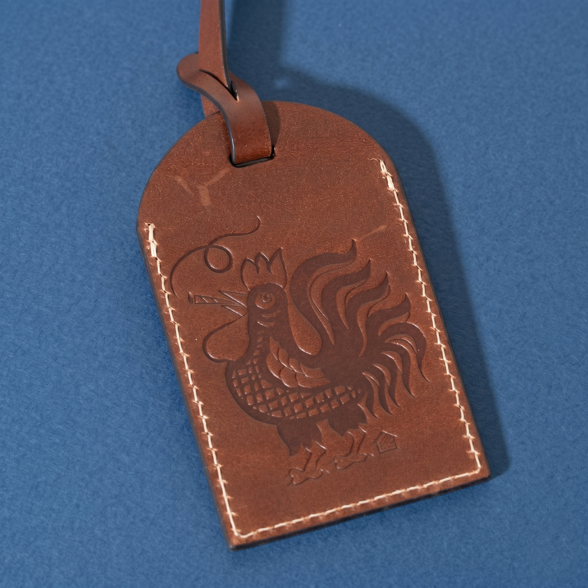 The Rooster Luggage Tag